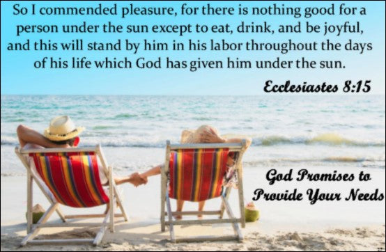 PROVISION PROMISE-2-PROVIDE YOU FOOD AND SHELTER