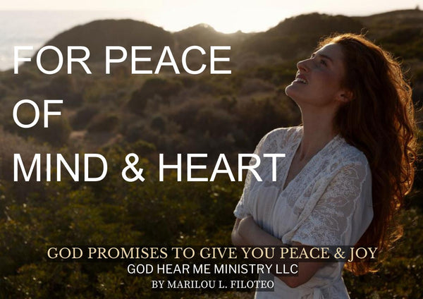 PEACE & JOY PROMISE-1-FOR PEACE OF MIND & HEART